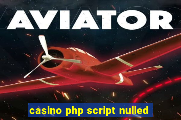 casino php script nulled